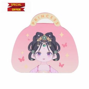 Princess Dress Up Set Toys - 3-in-1 Dress Up Play Game Set