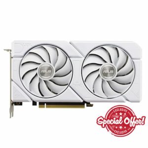 ASUS Dual GeForce RTX 4060 EVO White OC Edition 8GB GDDR6 (SFF-ready