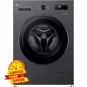 LG F4X1008NMK 6Motion 8kg 1400rpm Smart Washing Machine - Slate Grey