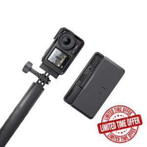 DJI Osmo Action 4 Adventure Combo - 4K/120fps Waterproof Action Camera with a 1/1.3-Inch Sensor