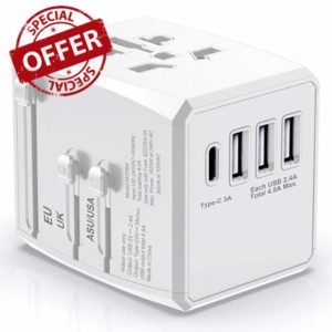 Universal Travel Adapter Worldwide