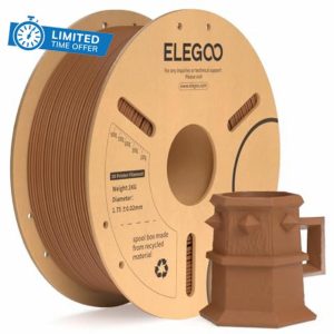 ELEGOO PLA+ Filament 1.75mm Brown 1KG