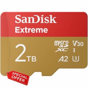 SanDisk 2TB Extreme microSDXC Card