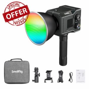 SMALLRIG RC 60C RGB LED Video Light 2500K-10000K Color Temperature