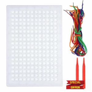 Calm Down Threading Boards - Colorful Threading Toy | Interactive Educational Toy Social Emotional Learning for Birthday Toddler Kids Boys Girls Classroom Home