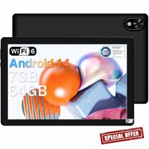 DOOGEE U9 2024 Newest Android 14 10" Tablet 7GB RAM+64GB ROM 1TB TF