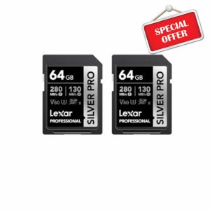 Lexar SILVER PRO SD Card 2x64GB