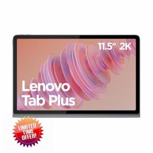Lenovo Tab Plus Android Tablet | 11.5 inch 2K Display | 128GB | Wi-Fi 5 | 8GB RAM | Luna Grey