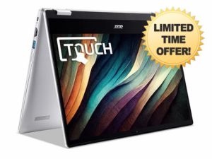 Acer Chromebook Spin 314 CP314-1H Convertible Laptop - Intel Celeron N4500