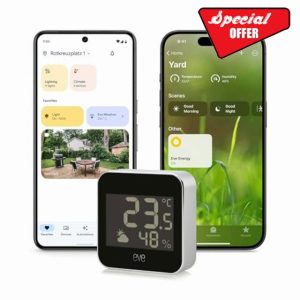 Eve Weather (Matter) – Smart Weather Station for temperature