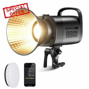 NEEWER CB60B 70W COB LED Video Light with 2.4G/APP Control