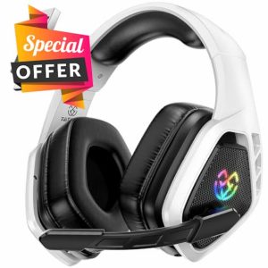 Wireless Gaming Headset for PC Ps5 Ps4