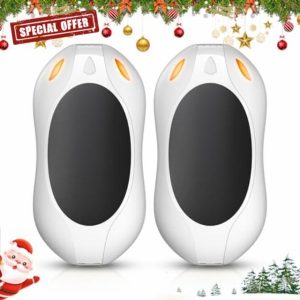 WHATOOK Magnetic Hand Warmers Rechargeable 2 Pack: Ultra Thin Portable Electric Hand Warmer