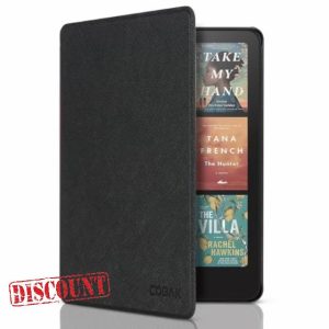 CoBak Case for 7" All-New Kindle Paperwhite(12th Generation 2024) and Kindle Colorsoft Signature Edition - PU Leather Smart Cover with Auto Sleep/Wake