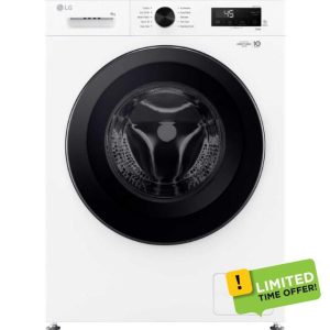 LG F4X1008NWK 6Motion 8kg 1400rpm Smart Washing Machine - White