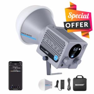 NEEWER HS60B Mini Video Light with App Control
