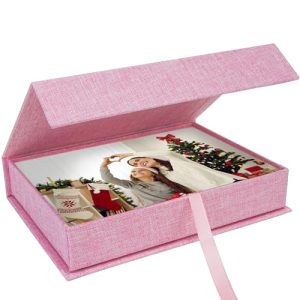 Linen Photo Box