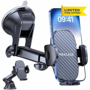 Miracase Car Phone Holder for Cars Dashboard Windscreen Desk