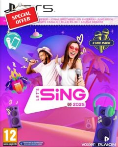 Let's Sing 2025 2 Mic Pack - UK Edition (Playstation 5)