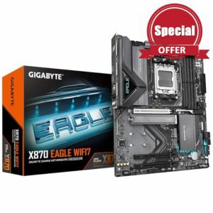 GIGABYTE X870 EAGLE WIFI7 Motherboard - Supports AMD Ryzen 9000 CPUs