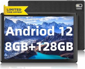 SGIN Tablet 10.1 Inch Android 12 Tablet PC 8GB RAM 128GB Storage