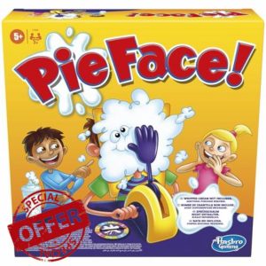 Hasbro Gaming Pie Face Whipped Cream Family Board Game - English Versio