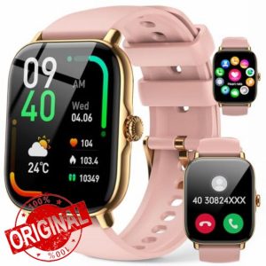 LLKBOHA Smart-Watches-for-Women-Answer/Make Calls - 1.85" Smartwatch with Heart Rate Sleep Monitor
