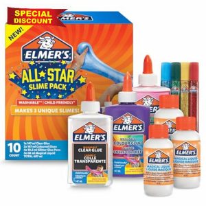 Elmer's Glue All Star Slime Kit | with Clear PVA Glue