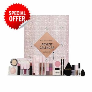 Revolution Beauty 24-Piece Holiday Beauty Advent Calendar