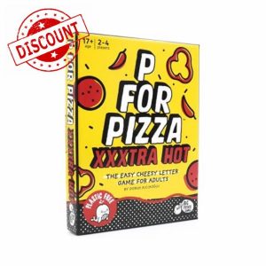 P for Pizza Xxxtra Hot | A spicy version of our hilarious word game | Perfect for evenings with friends | Best Christmas Board Games