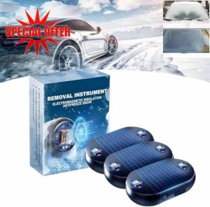 Electromagnetic Wave Anti Freezing and Snow Removal Device