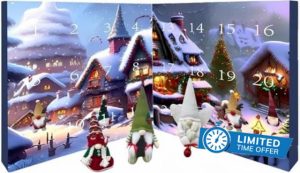 Christmas Gnome Advent Calendar 2024 24 Days Countdown To Christmas Gnomes Advent Calendar 2024 Xmas Gnome Calendar Gift 24 Day Christmas Advent Calendar with Collectible Gnome Dolls