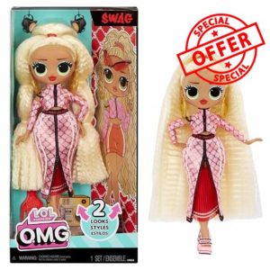 L.O.L. Surprise OMG Fashion Doll - Swag - With Multiple Surprises including Transforming Fashions and Fabulous Accessories – Great for Kids Ages 4+