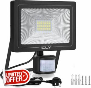 CLV 35W Plug in Security Lights Outdoor Motion Sensor