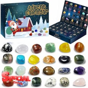 Advent Calendar 2024 Crystals for Kids