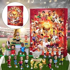24 Days Christmas Advent Calendar Boys Christmas Gifts Football Set