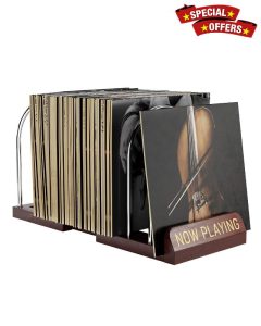 HULISEN Expandable Vinyl Record Storage