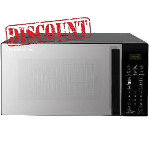Russell Hobbs RHMT2004B 20 L 800 W Touch Control Digital Solo Microwave in Black with 10 Power Levels