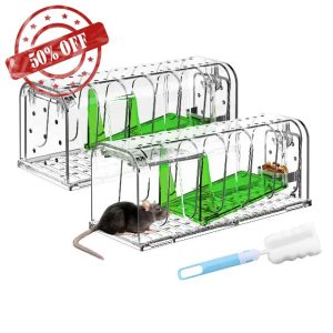 MEKEET Mouse Traps - Humane Mouse Trap 2 Pack