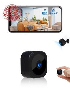 AOBOCAM Mini Camera for Home 1080P HD Indoor Battery Mini Cameras Wireless WiFi Security Camera Pet Camera APP Control Surveillance Camera for Room Nanny Cam with Motion Detection Night Visio