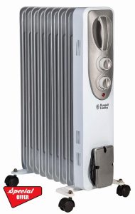 Russell Hobbs 2000W/2KW Oil Filled Radiator