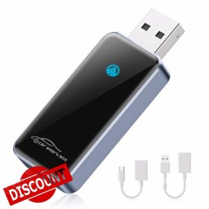 Android Auto Wireless Adapter UK for Factory Wired Android Auto Car