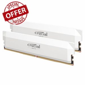 Crucial Pro DDR5 RAM 32GB Kit (2x16GB) 6400MHz CL38