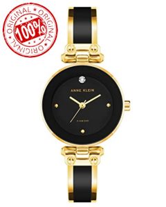 Anne Klein Women's Genuine Diamond Dial Bangle Watch