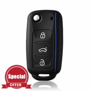Kesiku Vw Key Fob Cover For Vw Polo Bora Beetle T5 T6 Golf 4 5 6 Caddy Skoda Tiguan Touran Transporter Scirocco Sharan Key
