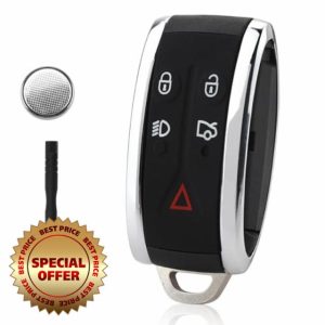 5 Buttons XF Key Fob Case for Jaguar