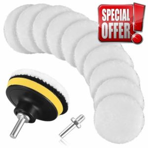 12 Pcs 3 Inch Car Polishing Pads for Drill