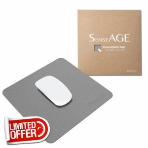 SenseAGE Slim Mouse Mat for Home/Office