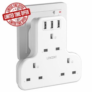 LENCENT Plug Extension Socket