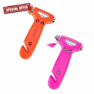 Emergency Window Breaker & Seat Belt Cutter